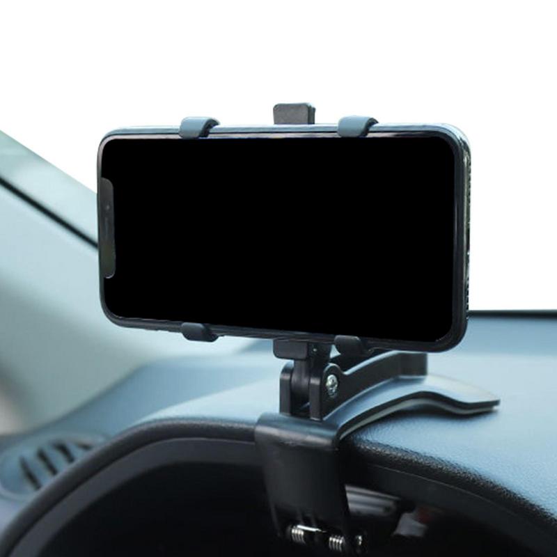 Car Phone Mount Powerful Adhesive Dashboard Phone Holder Stainless Steel Phone Holder Navigation Bracket For Car